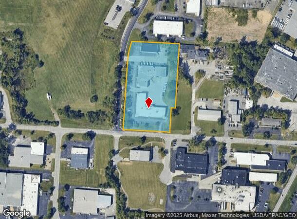  1110 Claycraft Rd, Columbus, OH Parcel Map