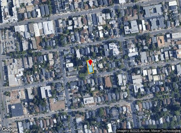  2221 Parker St, Berkeley, CA Parcel Map