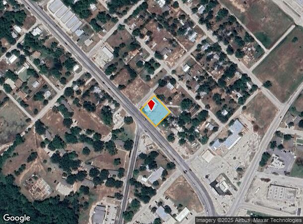  1412 Belle Plain St, Brownwood, TX Parcel Map