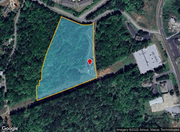  634 Crown Mountain Dr, Dahlonega, GA Parcel Map