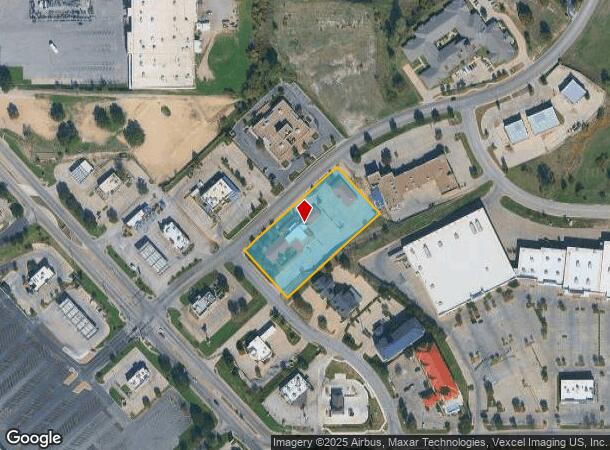  1901 Wall St, Weatherford, TX Parcel Map