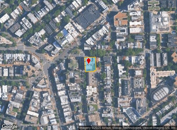  1760 Euclid St Nw, Washington, DC Parcel Map