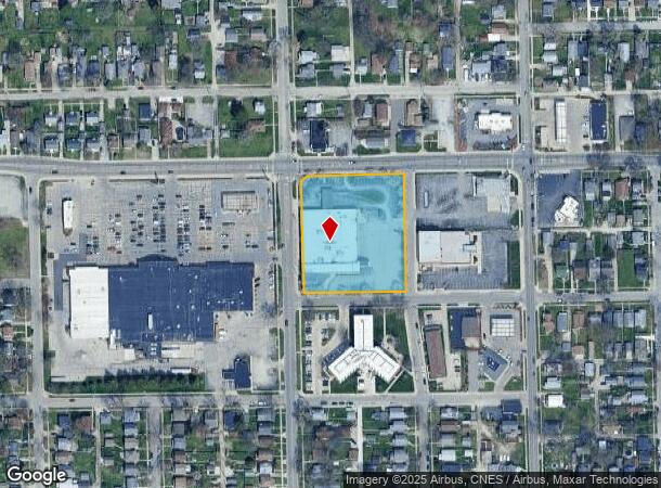  1029 W State Blvd, Fort Wayne, IN Parcel Map