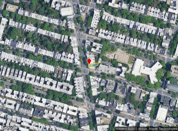  741 Washington Ave, Brooklyn, NY Parcel Map