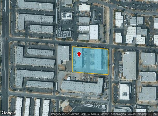  3475 W Post Rd, Las Vegas, NV Parcel Map