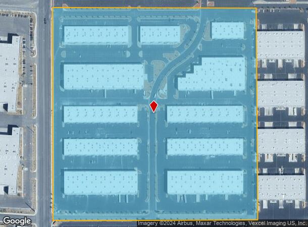  6865 Speedway Blvd, Las Vegas, NV Parcel Map