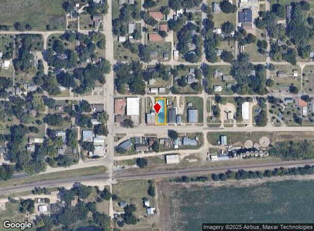  206 Main St, Paxico, KS Parcel Map