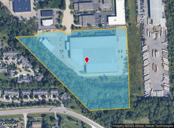 7505 Baron Dr, Canton, MI Parcel Map