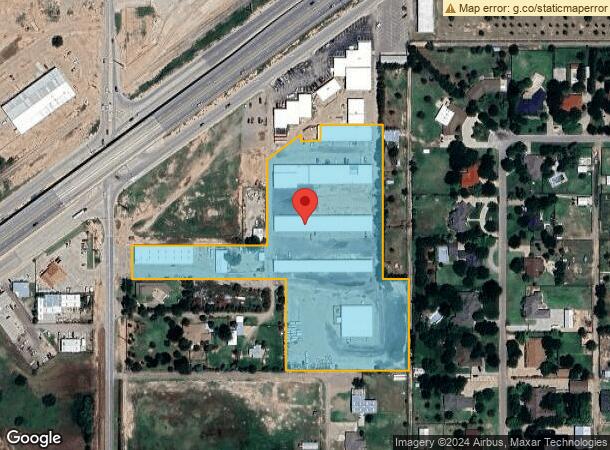  6901 Upland Ave, Lubbock, TX Parcel Map