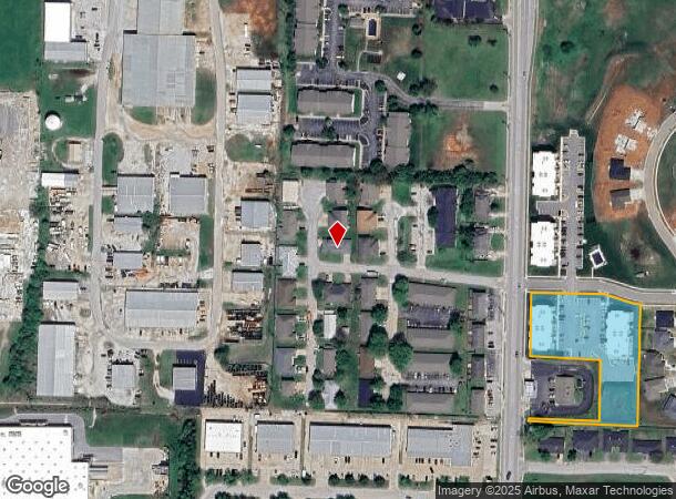  109 W Greenbriar St, Nixa, MO Parcel Map