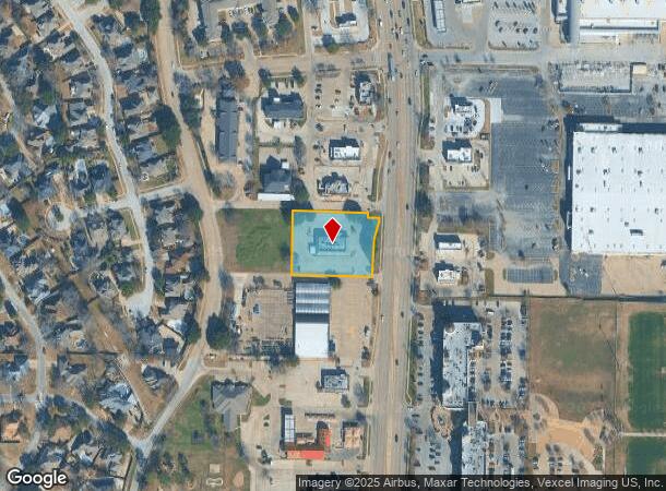 4928 S Cooper St, Arlington, TX Parcel Map