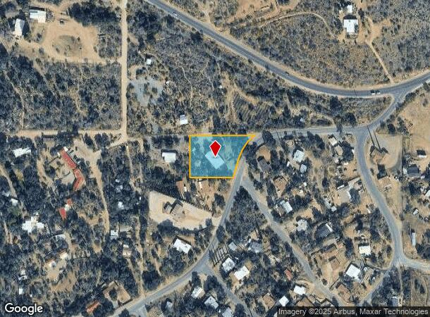 650 W Linda Vista Rd, Oracle, AZ Parcel Map