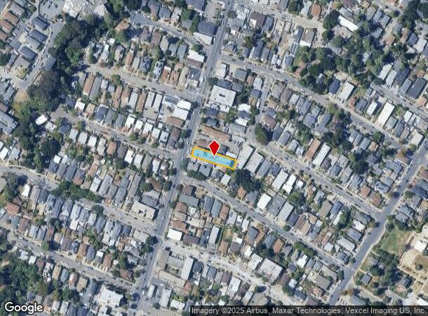  2558 Fruitvale Ave, Oakland, CA Parcel Map