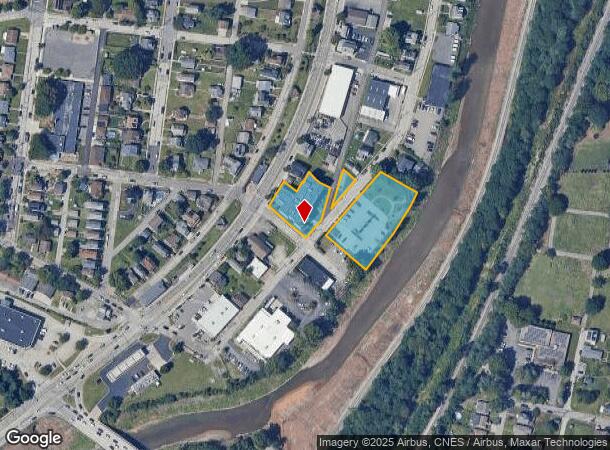 1842 Washington St, Carnegie, PA Parcel Map