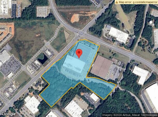  14187 Industrial Park Blvd Ne, Covington, GA Parcel Map