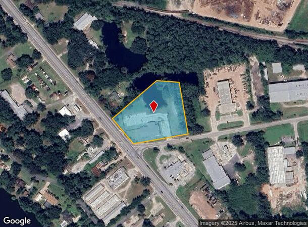  205 Perry Lane Rd, Brunswick, GA Parcel Map
