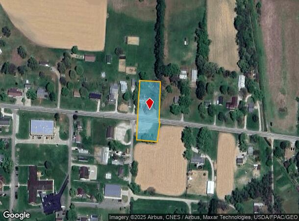 21697 State Route 751, West Lafayette, OH Parcel Map