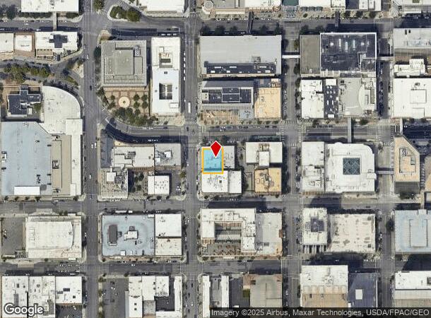  825 W Riverside Ave, Spokane, WA Parcel Map