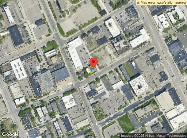  122 W Willis St, Detroit, MI Parcel Map