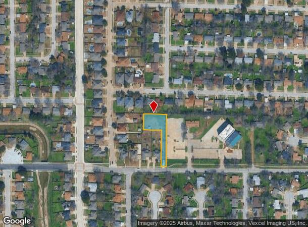 5901 Chapman Rd, Watauga, TX Parcel Map