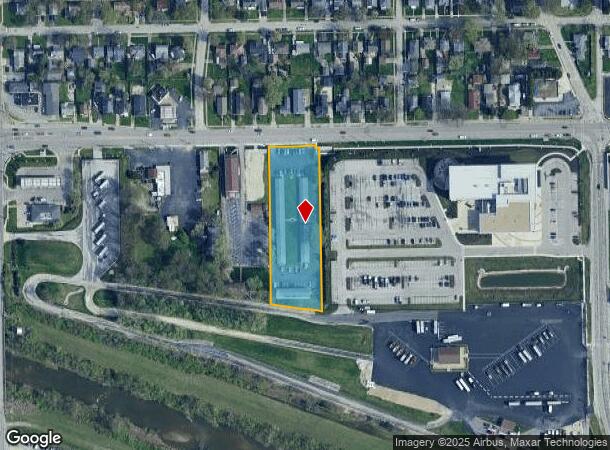  5125 W 10Th St, Indianapolis, IN Parcel Map