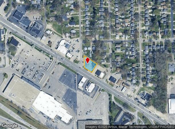  4486 Monroe St, Toledo, OH Parcel Map