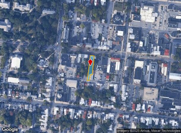 136 W High St, Carlisle, PA Parcel Map