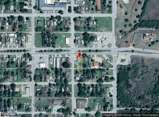  602 E Central Blvd, Anadarko, OK Parcel Map