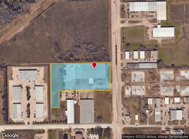  1616 N Main St, Pearland, TX Parcel Map