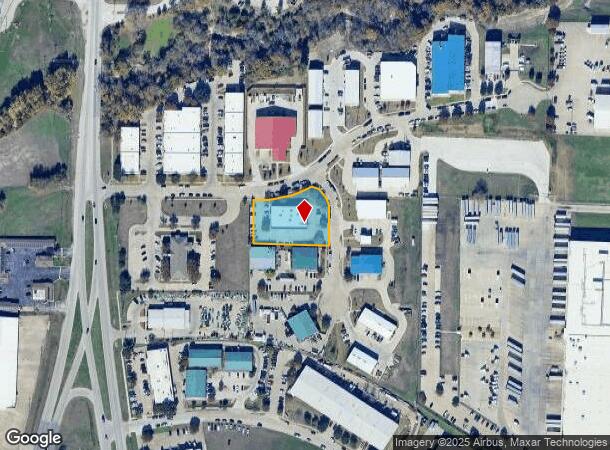  1509 Mercury Cir, Mckinney, TX Parcel Map