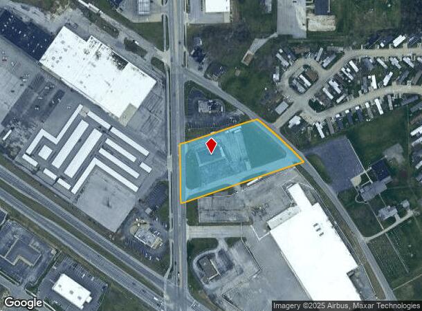  7511 S Anthony Blvd, Fort Wayne, IN Parcel Map