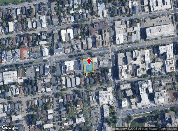  1824 University Ave, Berkeley, CA Parcel Map