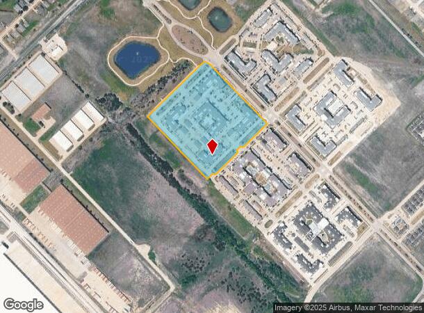  1100 N Gateway Blvd, Forney, TX Parcel Map