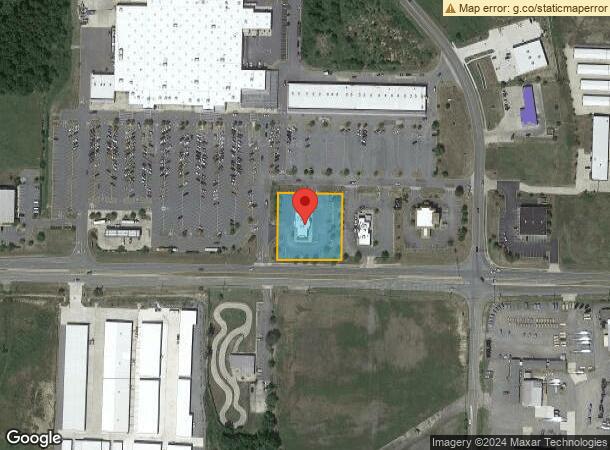  3800 Dave Ward Dr, Conway, AR Parcel Map