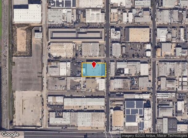  724 W Cowles St, Long Beach, CA Parcel Map