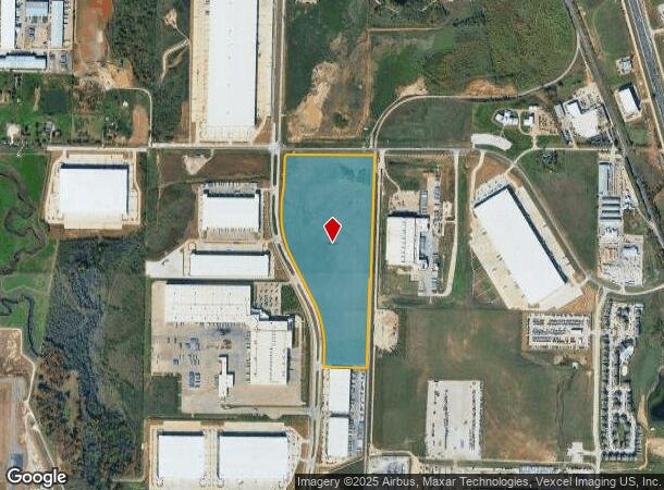  Western Blvd, Denton, TX Parcel Map