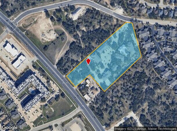  4745 Williams Dr, Georgetown, TX Parcel Map