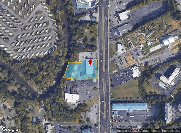  2162 Parkway, Pigeon Forge, TN Parcel Map