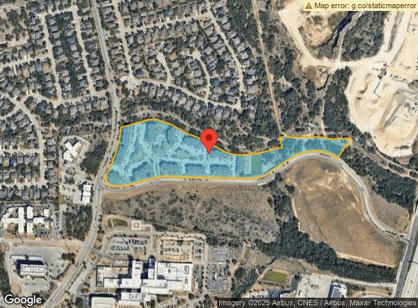  1207 Agora Palms Dr, San Antonio, TX Parcel Map