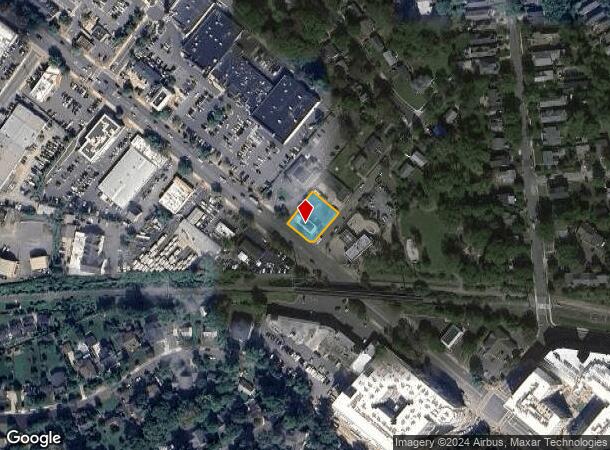  1100 W Broad St, Falls Church, VA Parcel Map