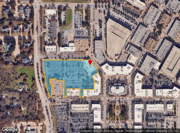 1240 Main St, Southlake, TX Parcel Map