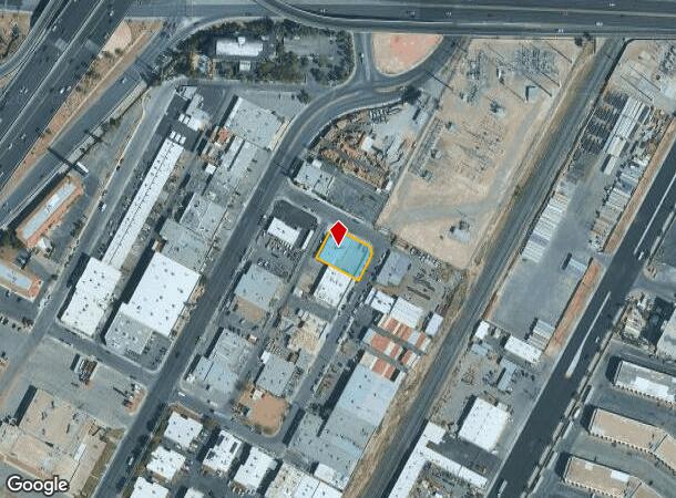  1421 Sutter Ave, Las Vegas, NV Parcel Map