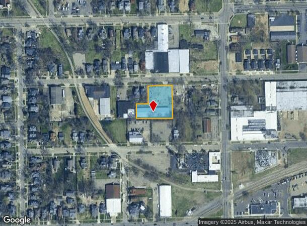  603 W Ransom St, Kalamazoo, MI Parcel Map