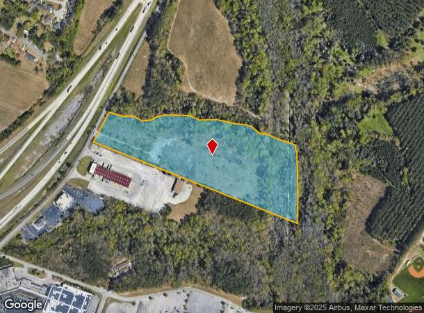  Dunbarton Rd, Florence, SC Parcel Map