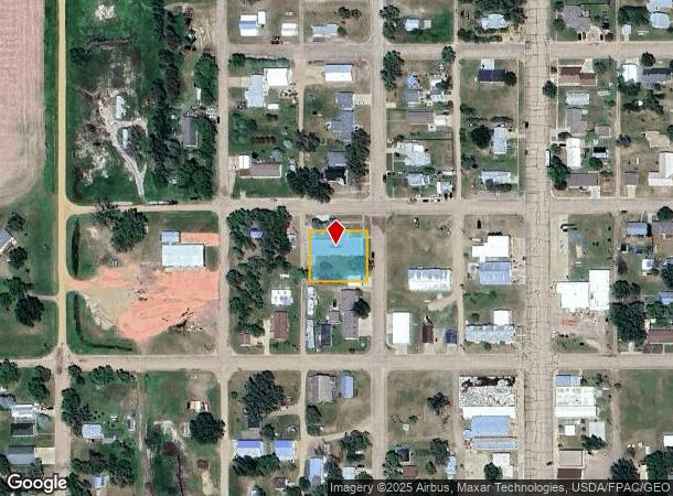  220 Church St, Flasher, ND Parcel Map