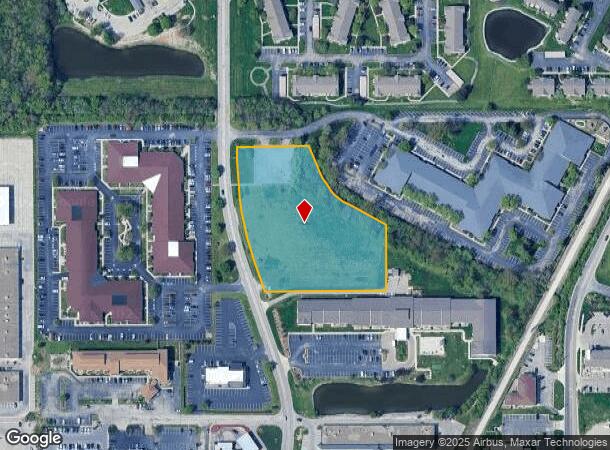  8301 Craig St, Indianapolis, IN Parcel Map