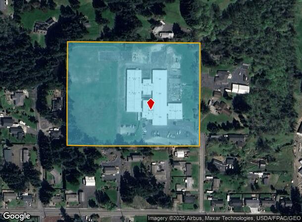  257 Alpha Dr, Longview, WA Parcel Map