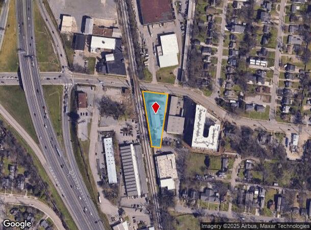  667 Wedgewood Ave, Nashville, TN Parcel Map