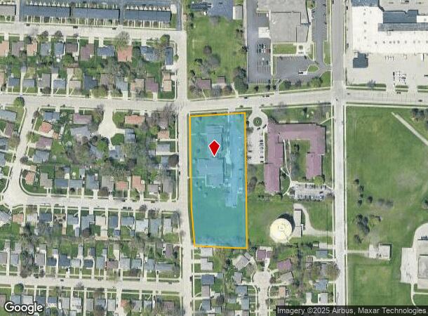 5111 Wright Ave, Racine, WI Parcel Map
