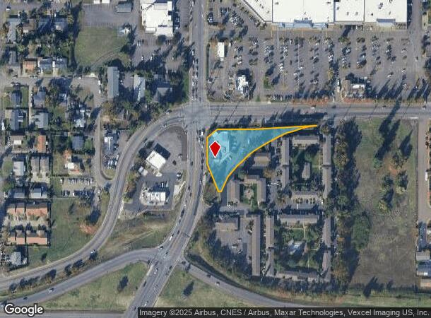  1977 Mohawk Blvd, Springfield, OR Parcel Map